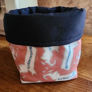 Fabric storage bin